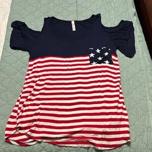 Sun n Moon Cold Shoulder shirt